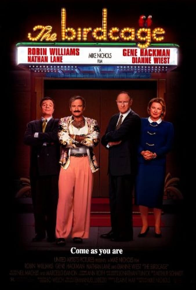 poster for The Birdcage (1996)