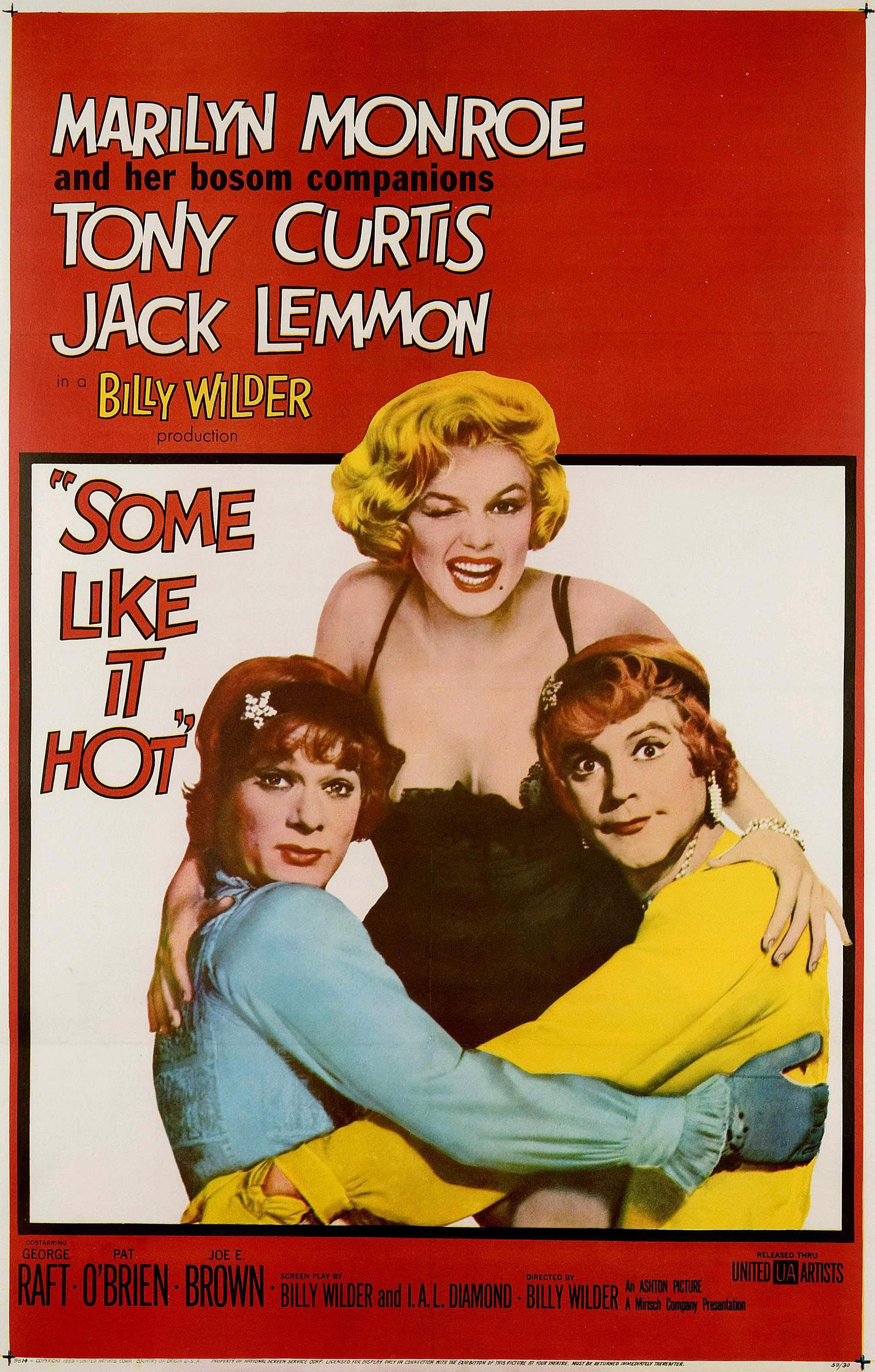 poster for Some Like It Hot (1959)