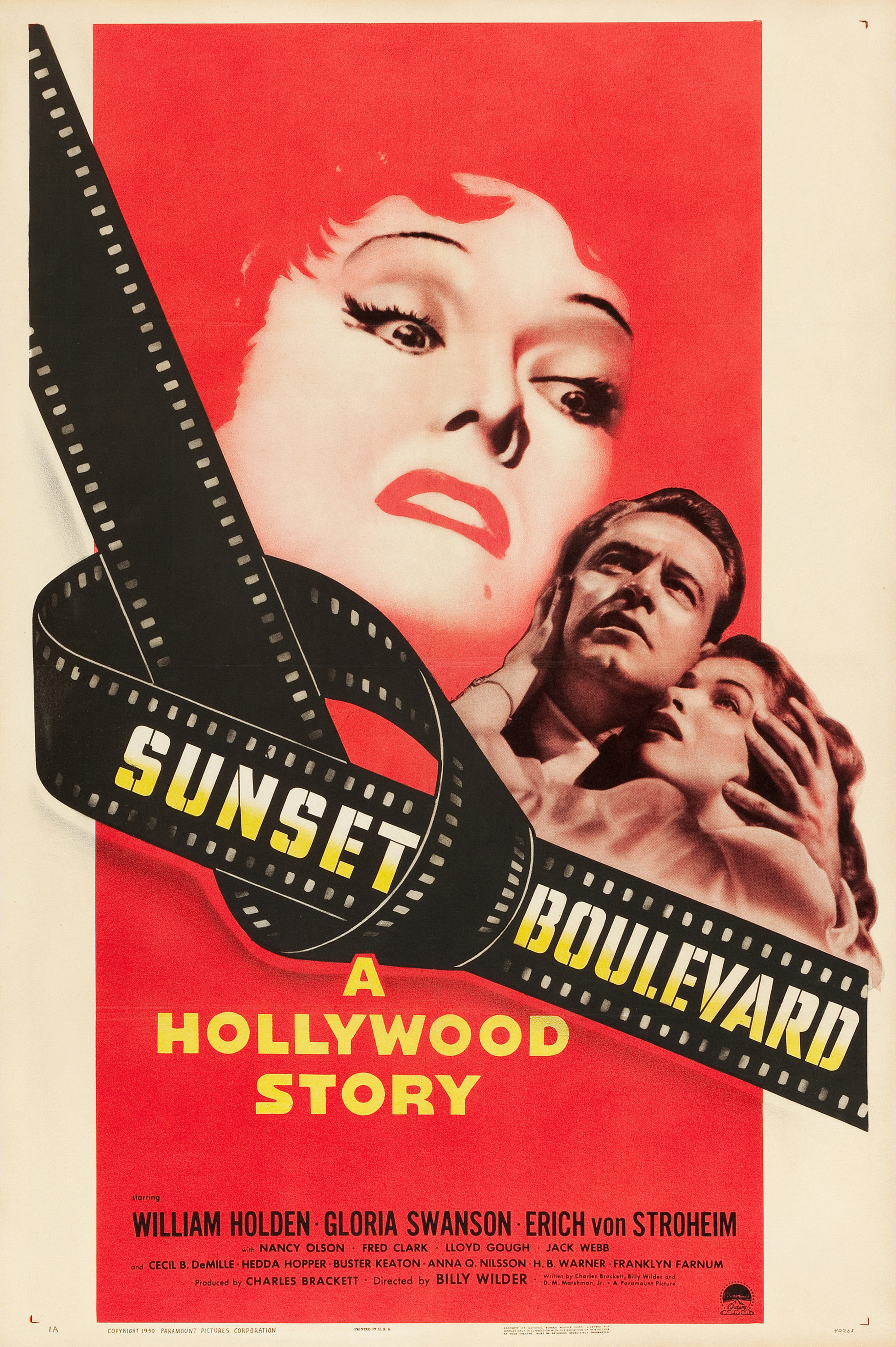 poster for Sunset Boulevard (1950)